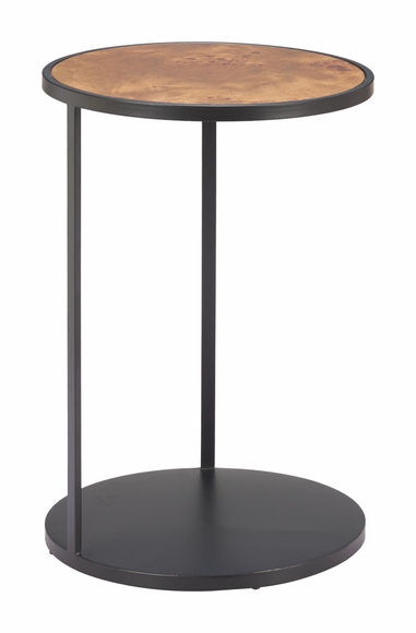 Nodo Side Table in Brown & Black