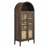 Nolan Tall Arched Storage Display Cabinet