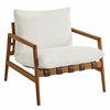 Nomi Outdoor Patio Teak Wood Sling Chair