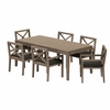 Northlake 7-Piece Outdoor Patio Teak Wood Dining Set