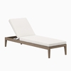 Northlake Outdoor Patio Teak Chaise Lounge