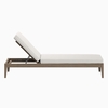 Northlake Outdoor Patio Teak Chaise Lounge