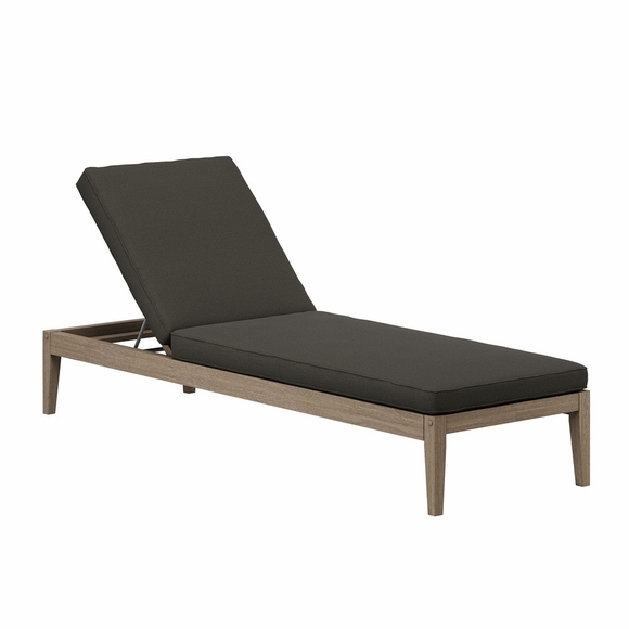 Northlake Outdoor Patio Teak Chaise Lounge