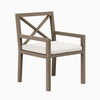 Northlake Outdoor Patio Teak Dining Armchair