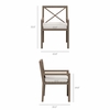 Northlake Outdoor Patio Teak Dining Armchair