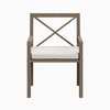 Northlake Outdoor Patio Teak Dining Armchair