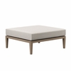 Northlake Outdoor Patio Teak Ottoman