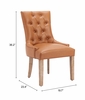 Nuby Dining Chair in Brown