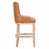 Nuby Swivel Barstool in Brown