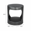 Nuuk Side Table in Black