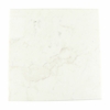 Nyra Side Table in White & Brass
