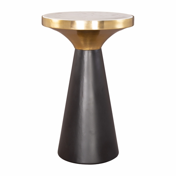 Obsidian Accent Table in Multicolor