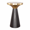 Obsidian Accent Table in Multicolor