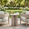 Oceanveil Side Table in White