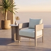 Oceanveil Side Table in White