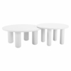 Ola Coffee Table Set in White