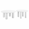 Ola Coffee Table Set in White