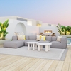 Ola Coffee Table Set in White