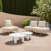 Ola Coffee Table Set in White