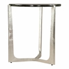 Olea Side Table in Silver