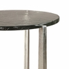 Olea Side Table in Silver