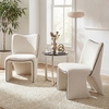 Olea Side Table in Silver