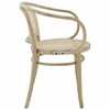 Oliana Wood Dining Armchair in Gray