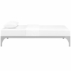 Ollie Twin Bed Frame in Silver