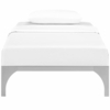 Ollie Twin Bed Frame in Silver