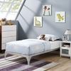 Ollie Twin Bed Frame in Silver