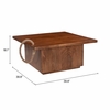 Omaga Storage Coffee Table in Walnut
