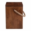 Omaga Storage Side Table in Walnut