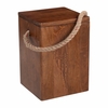 Omaga Storage Side Table in Walnut