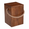 Omaga Storage Side Table in Walnut