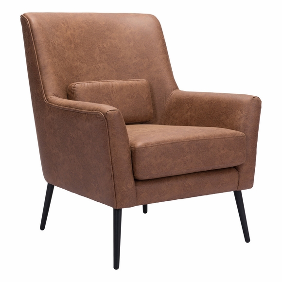 Ontario Accent Chair in Vintage Brown