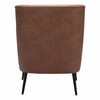 Ontario Accent Chair in Vintage Brown