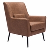 Ontario Accent Chair in Vintage Brown