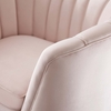Opportunity Performance Velvet Armchair in Pink