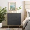 Origin Three-Drawer Chest or Stand in Natural Gray
