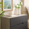 Origin Three-Drawer Chest or Stand in Natural Gray