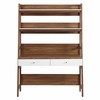 Origin Wood Nightstand or End Table in Walnut White