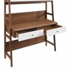 Origin Wood Nightstand or End Table in Walnut White