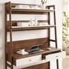 Origin Wood Nightstand or End Table in Walnut White