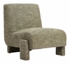 Orleen Accent Chair in Checker Green