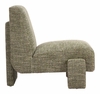 Orleen Accent Chair in Checker Green