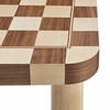 Oscar 36 Inch Square Checkered Dining Table