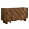 Owen 59 Inch 4 Door Geometric Sideboard in Walnut