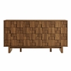 Owen 59 Inch 4 Door Geometric Sideboard in Walnut