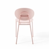 Palette Dining Side Chair Set of 2 in Pink