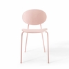 Palette Dining Side Chair Set of 2 in Pink